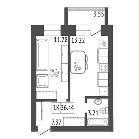 83,3 м², 4-комнатная квартира 2 100 000 ₽ - изображение 33