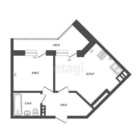 Квартира 32,7 м², 1-комнатная - изображение 1