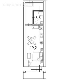 36 м², 1-комнатная квартира 3 550 000 ₽ - изображение 29