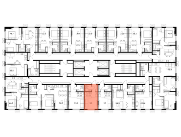 22,6 м², апартаменты-студия 4 927 500 ₽ - изображение 82