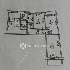 Квартира 61,8 м², 3-комнатная - изображение 1