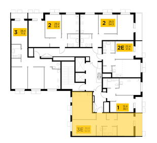 94,2 м², 3-комнатная квартира 22 096 300 ₽ - изображение 129