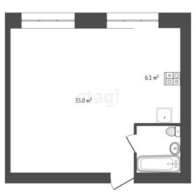 Квартира 35 м², студия - изображение 5