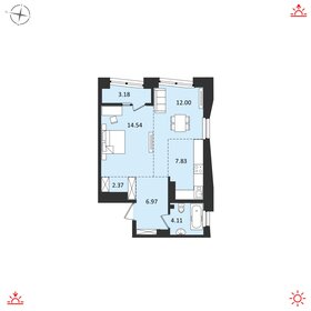 53,6 м², 2-комнатная квартира 7 900 000 ₽ - изображение 42