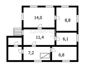 79,7 м² дом, 10,3 сотки участок 3 090 000 ₽ - изображение 54