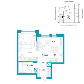 34 м², 1-комнатная квартира 5 600 000 ₽ - изображение 61