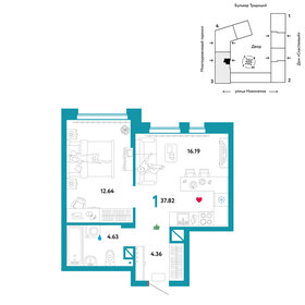 40 м², 1-комнатная квартира 5 890 000 ₽ - изображение 21