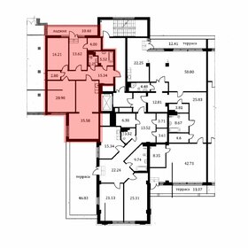 109,6 м², 3-комнатная квартира 33 860 000 ₽ - изображение 111