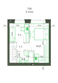 53,9 м², 3-комнатная квартира 5 209 000 ₽ - изображение 49