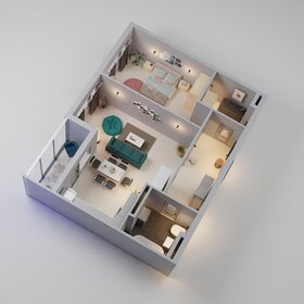 60,8 м², квартира-студия 10 175 488 ₽ - изображение 34