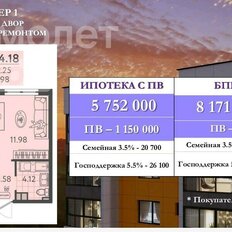 Квартира 34,2 м², 1-комнатная - изображение 2