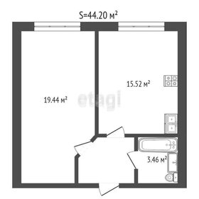46 м², 1-комнатная квартира 4 900 004 ₽ - изображение 57