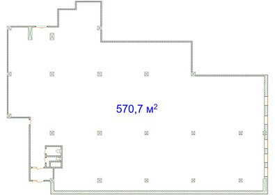 570,7 м², помещение свободного назначения - изображение 3