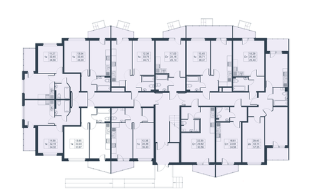 33,4 м², 1-комнатная квартира 4 774 770 ₽ - изображение 16