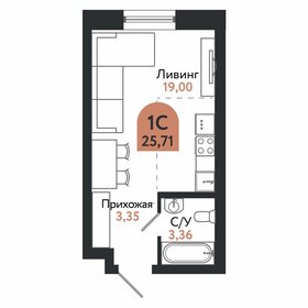 43,7 м², 1-комнатная квартира 3 950 000 ₽ - изображение 82