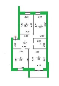 Квартира 88,7 м², 3-комнатная - изображение 1