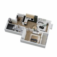 Квартира 48,8 м², 1-комнатная - изображение 5