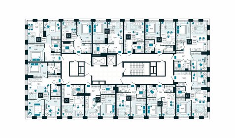 34,6 м², 1-комнатная квартира 4 360 670 ₽ - изображение 28