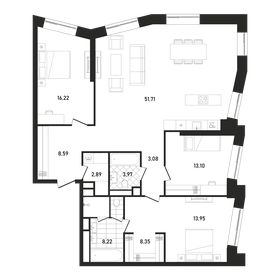 115,7 м², 3-комнатная квартира 102 071 104 ₽ - изображение 28