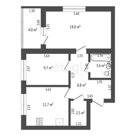 57 м², 2-комнатная квартира 4 250 000 ₽ - изображение 27