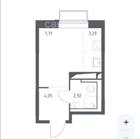 Квартира 21,7 м², студия - изображение 1