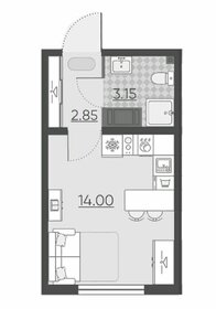 Квартира 20 м², студия - изображение 1