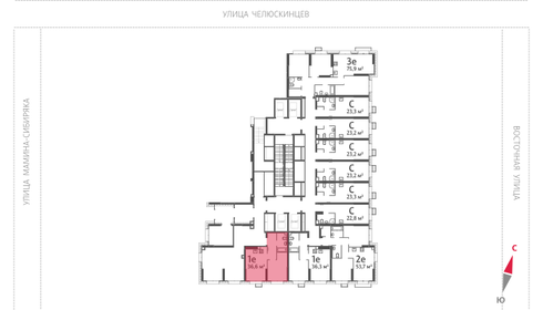 35,7 м², 1-комнатная квартира 7 500 000 ₽ - изображение 20