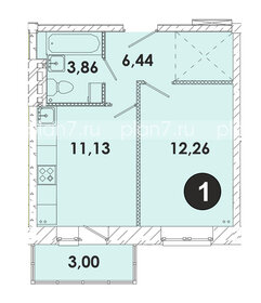 37,2 м², 1-комнатная квартира 4 616 748 ₽ - изображение 25