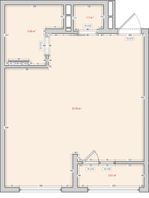 Квартира 42,3 м², 1-комнатная - изображение 1