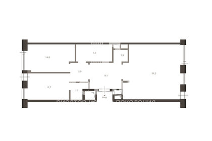 Квартира 87 м², 3-комнатные - изображение 1