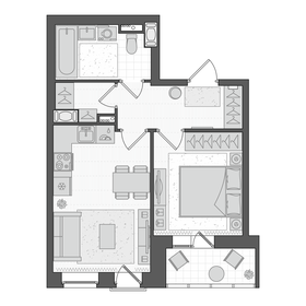 36,3 м², 1-комнатная квартира 6 100 000 ₽ - изображение 103