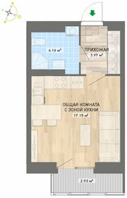 Квартира 28,2 м², студия - изображение 1