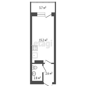 23 м², квартира-студия 2 825 000 ₽ - изображение 27