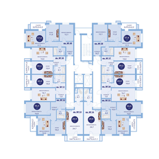 Квартира 55,5 м², 2-комнатная - изображение 3