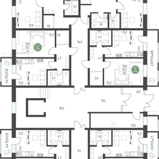 Квартира 65,4 м², 2-комнатная - изображение 3