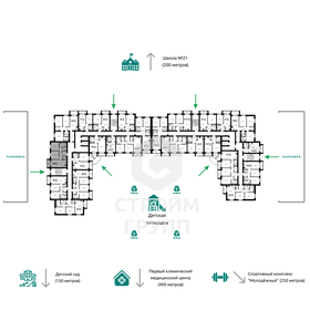 63 м², 2-комнатная квартира 7 200 000 ₽ - изображение 52