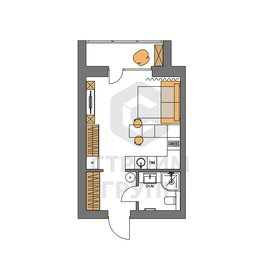 28,2 м², квартира-студия 2 800 600 ₽ - изображение 33