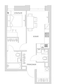 Квартира 35 м², 1-комнатные - изображение 1