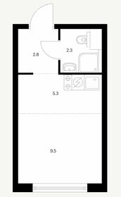 20 м², квартира-студия 10 999 000 ₽ - изображение 118