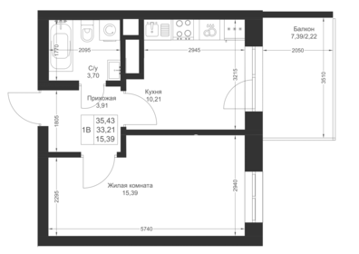 35 м² дом, 4,2 сотки участок 690 000 ₽ - изображение 59