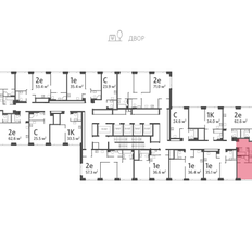 Квартира 53,5 м², 2-комнатная - изображение 2