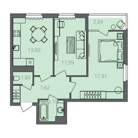 76 м², 3-комнатная квартира 6 500 000 ₽ - изображение 68