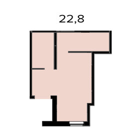 19,8 м², квартира-студия 6 500 000 ₽ - изображение 130