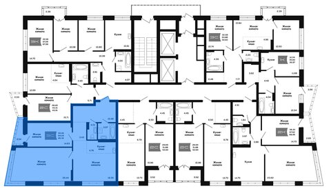 78,9 м², 3-комнатная квартира 9 100 000 ₽ - изображение 21