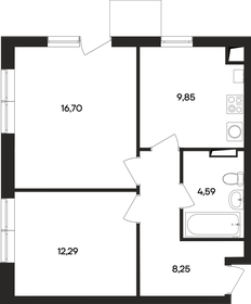 51,7 м², 2-комнатная квартира 8 268 800 ₽ - изображение 33