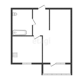 Квартира 35 м², 1-комнатная - изображение 3