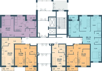 54,3 м², 3-комнатная квартира 4 150 000 ₽ - изображение 85