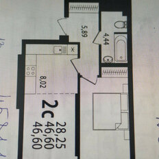 Квартира 46,6 м², 2-комнатная - изображение 4