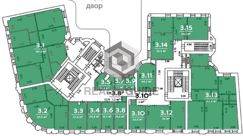 27,4 м², 1-комнатная квартира 2 270 000 ₽ - изображение 35