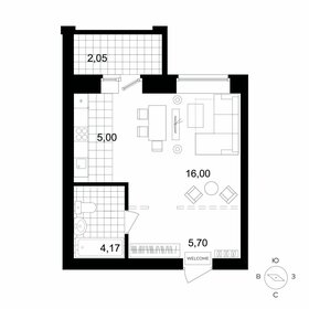 30 м², квартира-студия 3 480 000 ₽ - изображение 26